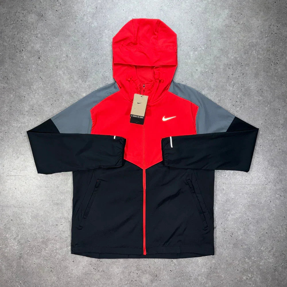 red jacket