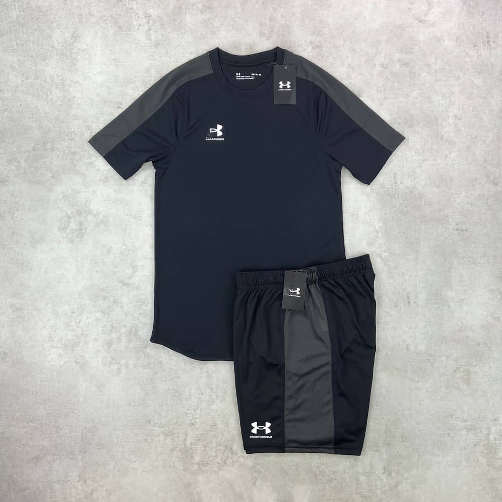 black activewear set