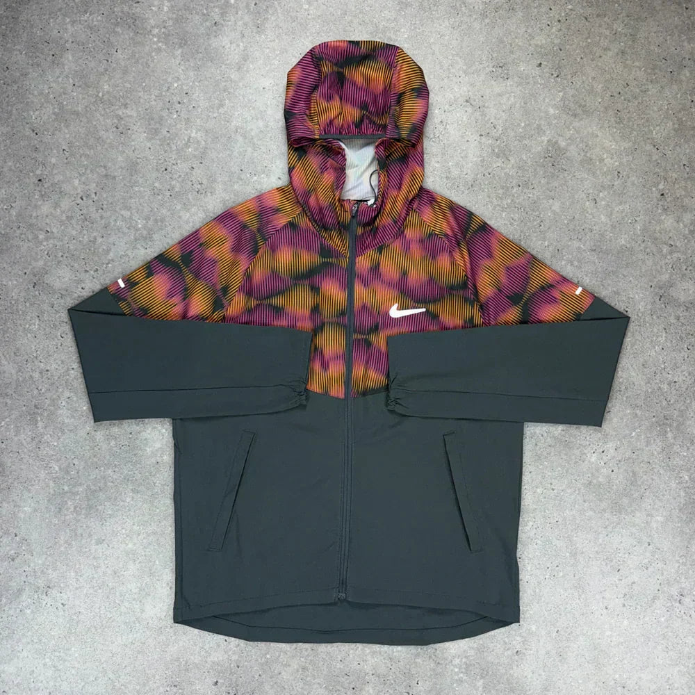 orange jacket