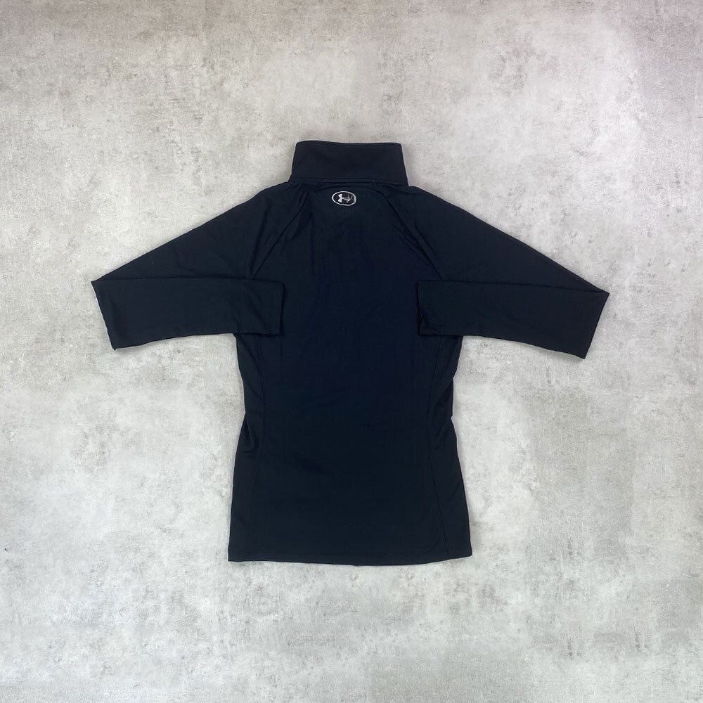women's black half-zip 13