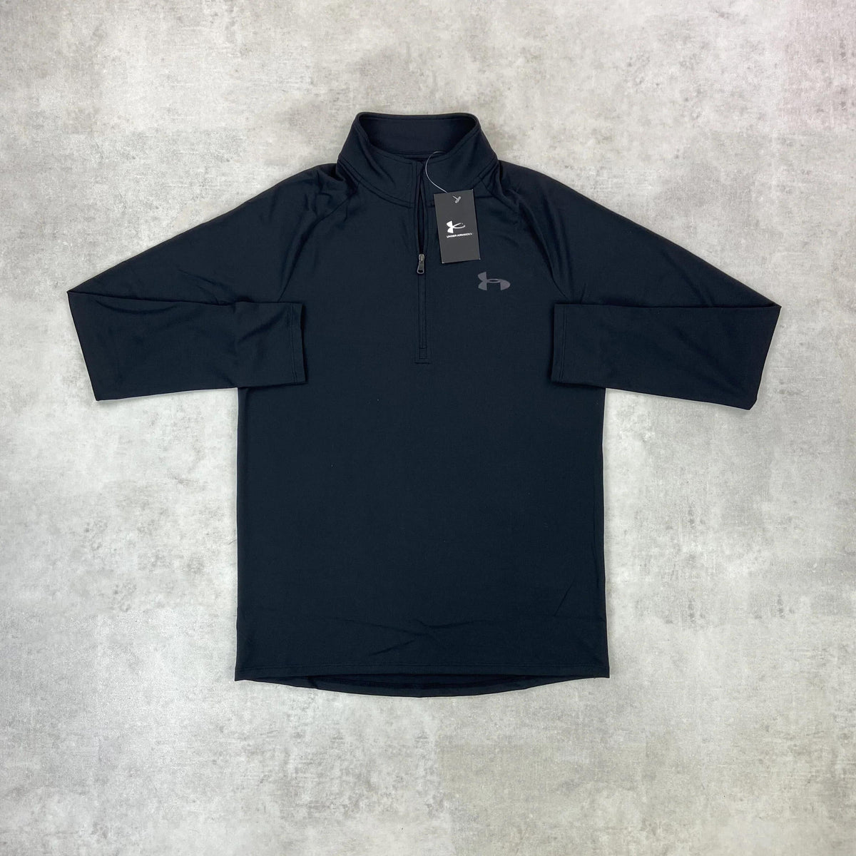 black half-zip 7