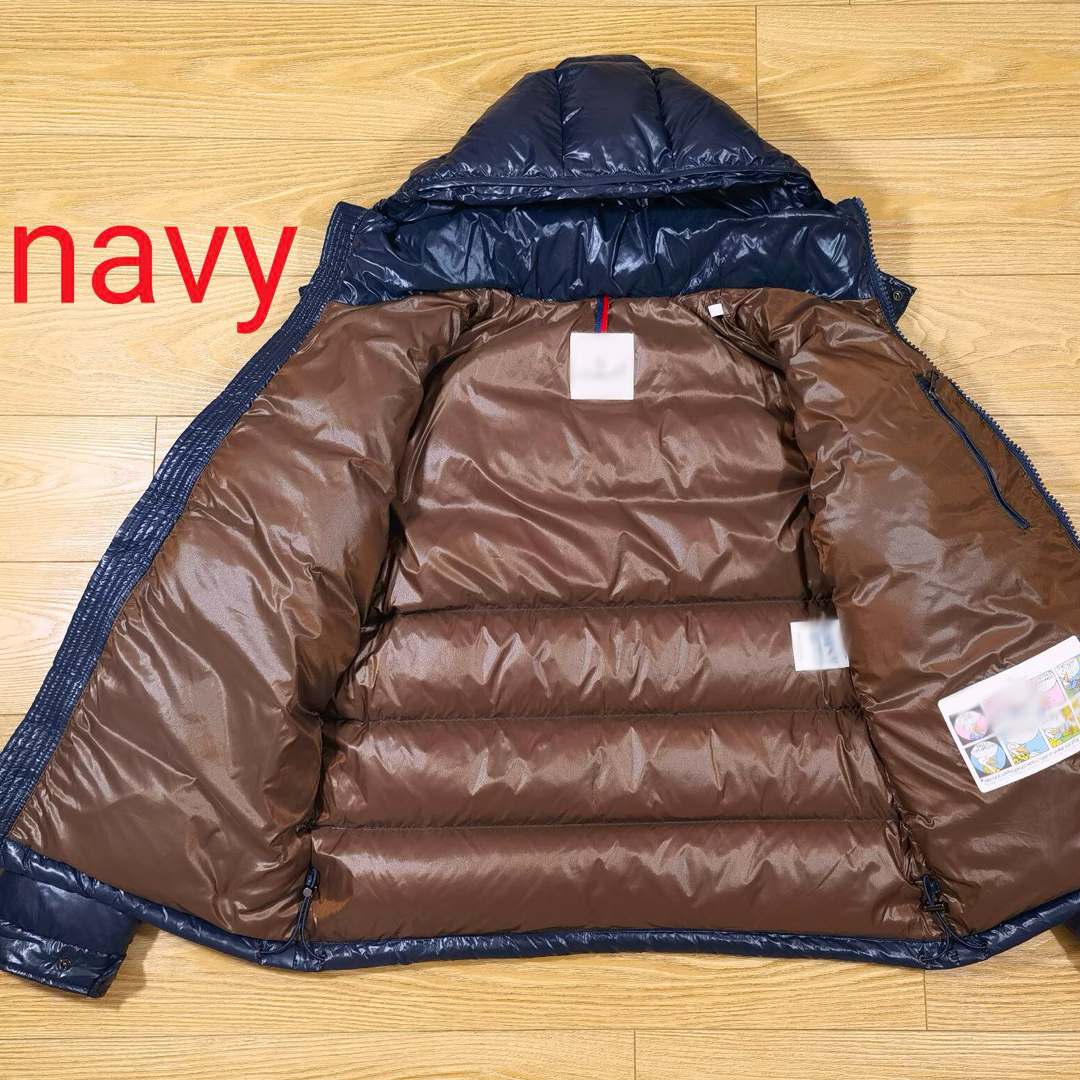 navy puffer jacket