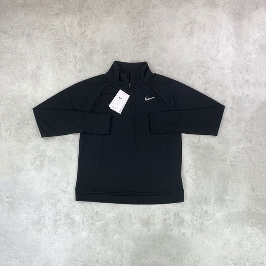 Women's Black Half-Zip 9