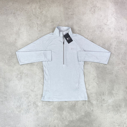 Women's Grey Half-Zip 13