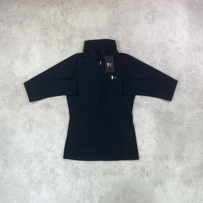 Women's Black Half-Zip 13