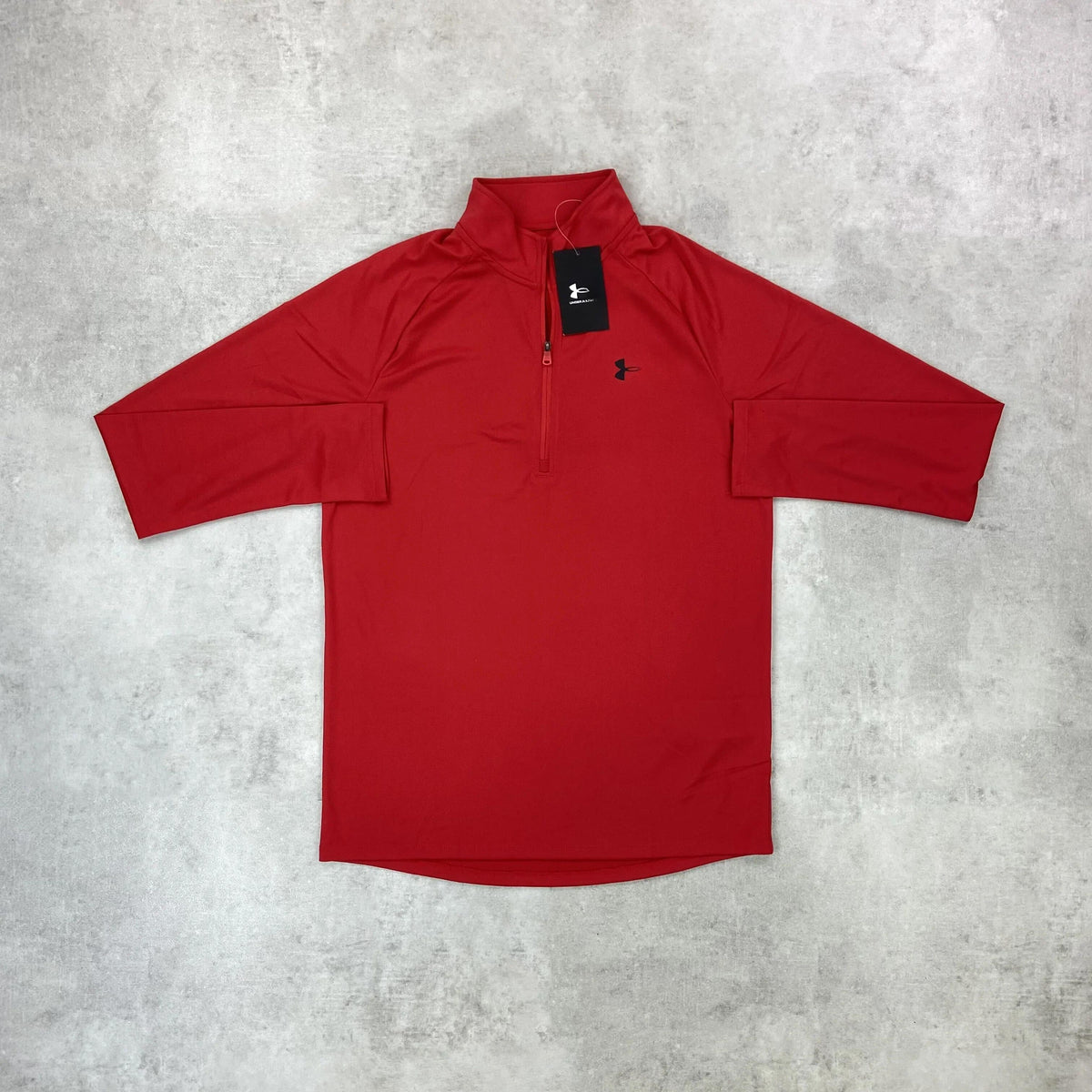 burgundy half-zip 4
