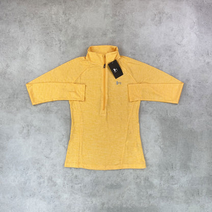 Women's Yellow Half-Zip 4
