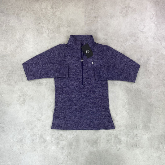 Women's Purple Half-Zip 5