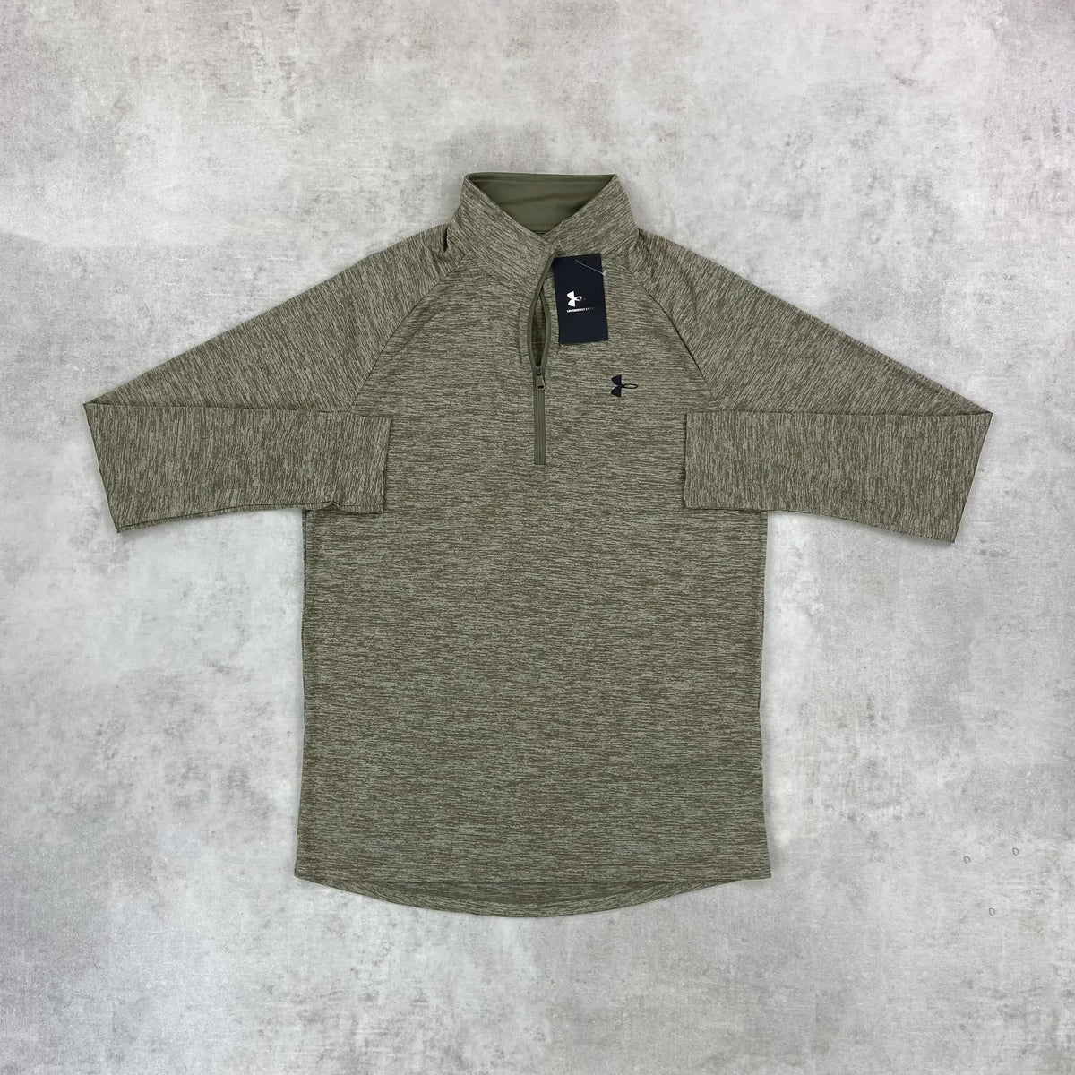khaki half-zip 2