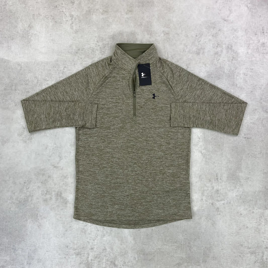 Khaki Half-Zip