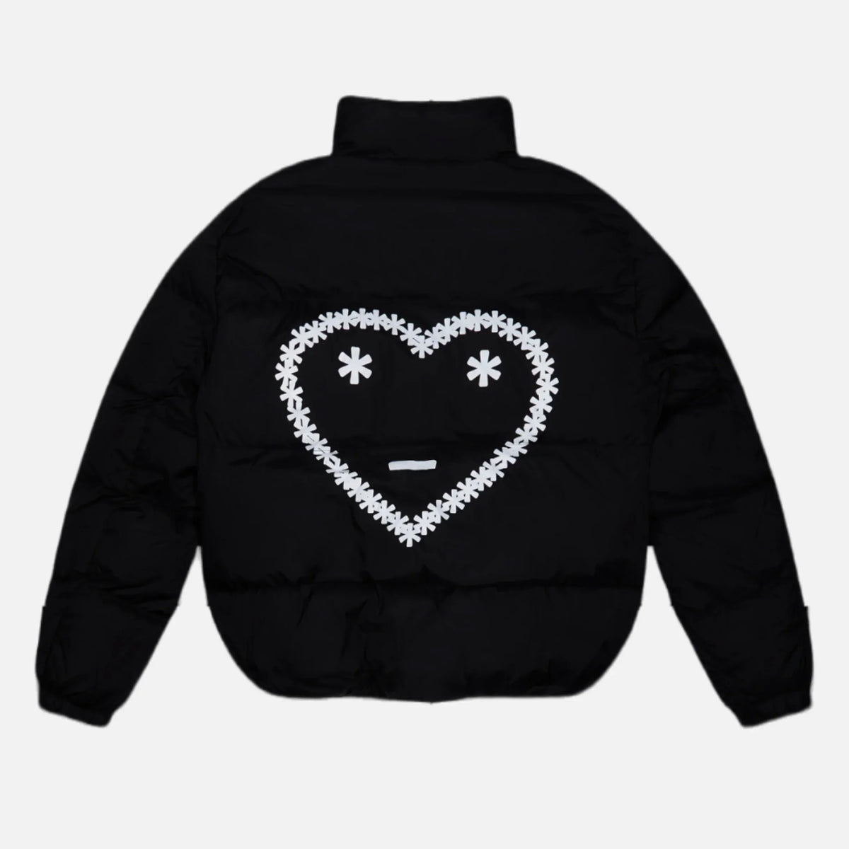 black puffer jacket