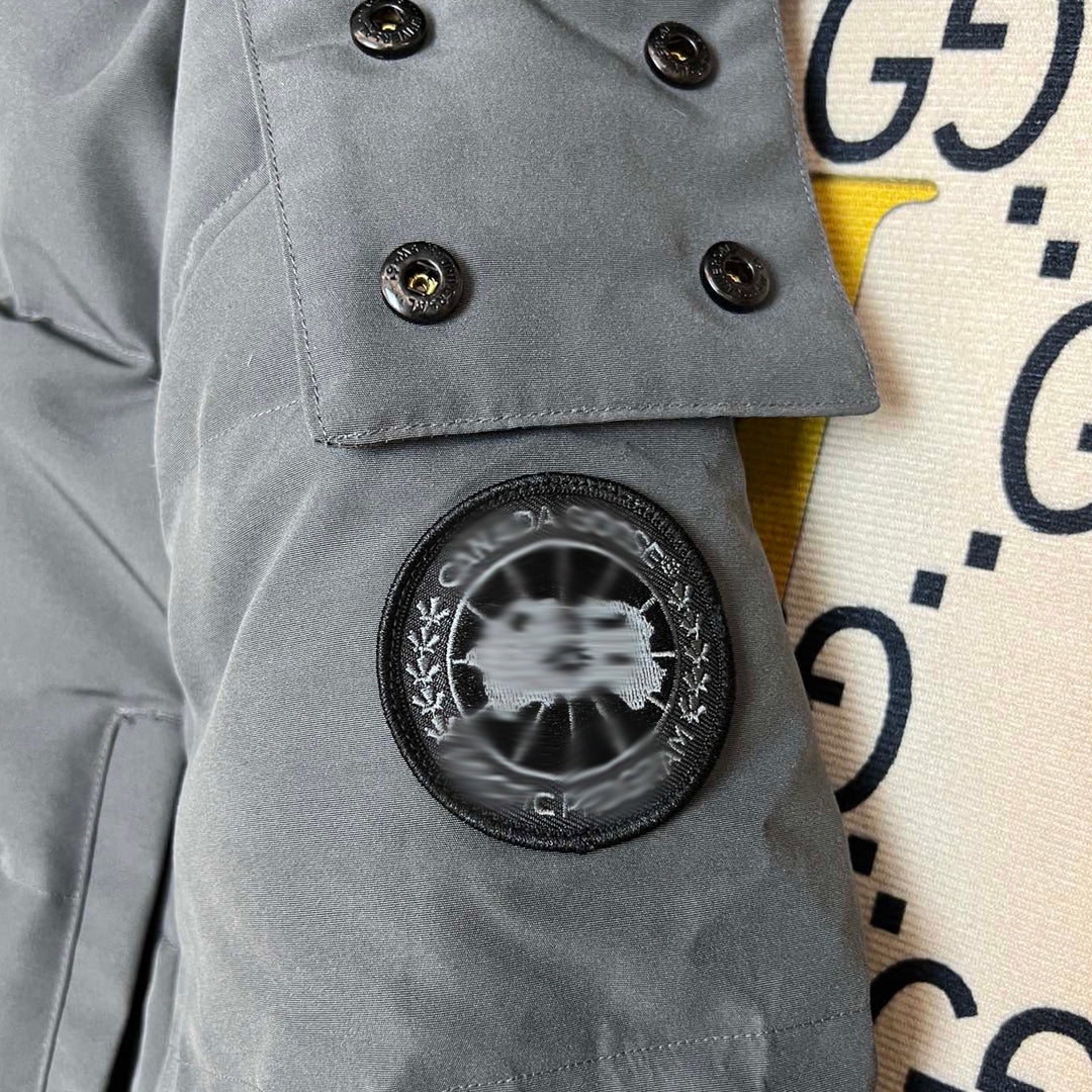 grey jacket