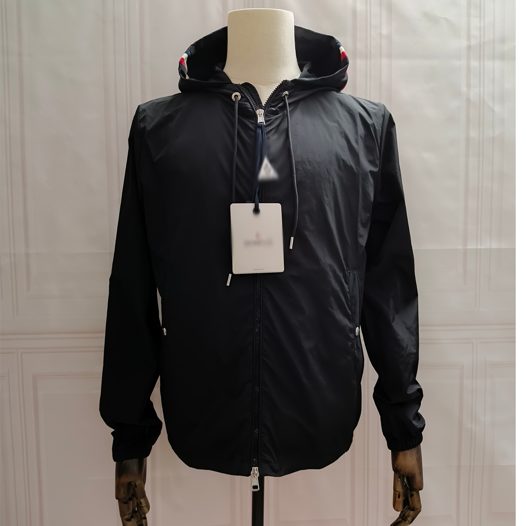 black windbreaker 3