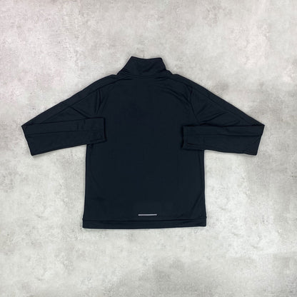 Women's Black Half-Zip 5