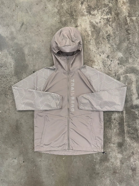 Grey Windbreaker